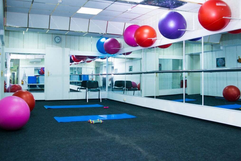 Ehersisyo therapy room
